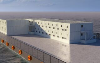 Açık Deniz Deniz Üzeri Offshore Barge Yaşam ve Ofis Üniteleri Projesi – Romanya (1)