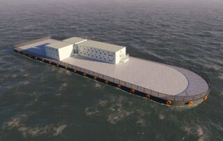 Açık Deniz Deniz Üzeri Offshore Barge Yaşam ve Ofis Üniteleri Projesi – Romanya (3)