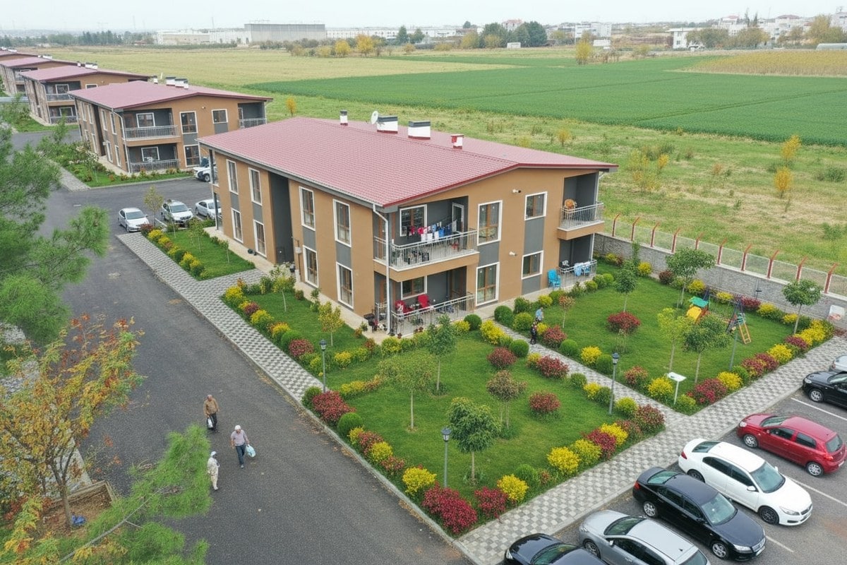 Türkiye Petrolleri Anonim Ortaklığı (TPAO) İçin LGSF Teknolojisiyle 2 Katlı Modüler Konaklama Binaları – Adıyaman – Türkiye (6)